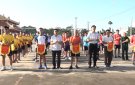 Xã Đông Tiến tổ chức giải bóng chuyền chào mừng ngày thành lập Hội Nông dân Việt Nam.
