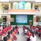 Trường Tiểu học Lê Thế Long tổ chức tuyên truyền về phòng chống đuối nước, bạo lực học đường và an toàn giao thông
