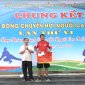 Hội Người cao tuổi huyện Đông Sơn tổ chức chung kết giải bóng chuyền hơi nam lần thứ VI.
